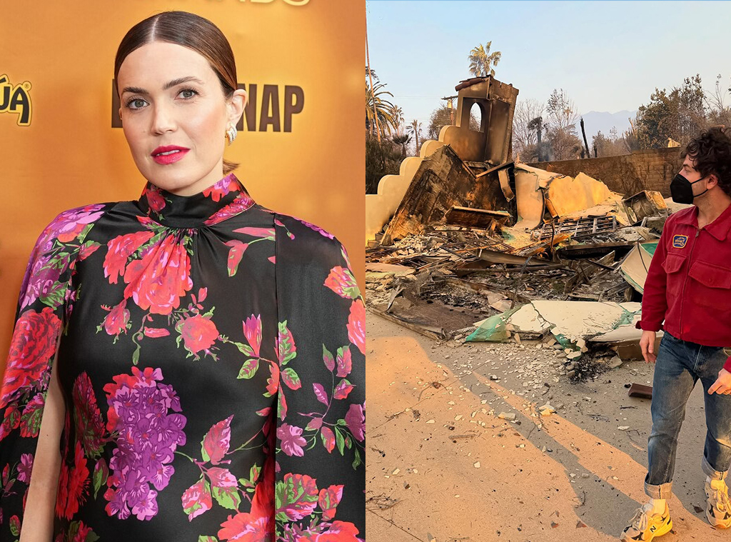 Mandy Moore, Taylor Goldsmith, LA Fires