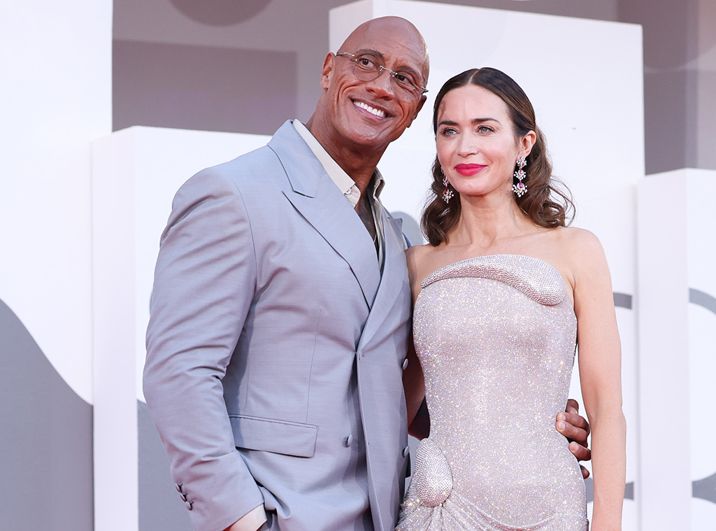 The Rock, Emily Blunt, Big Pic