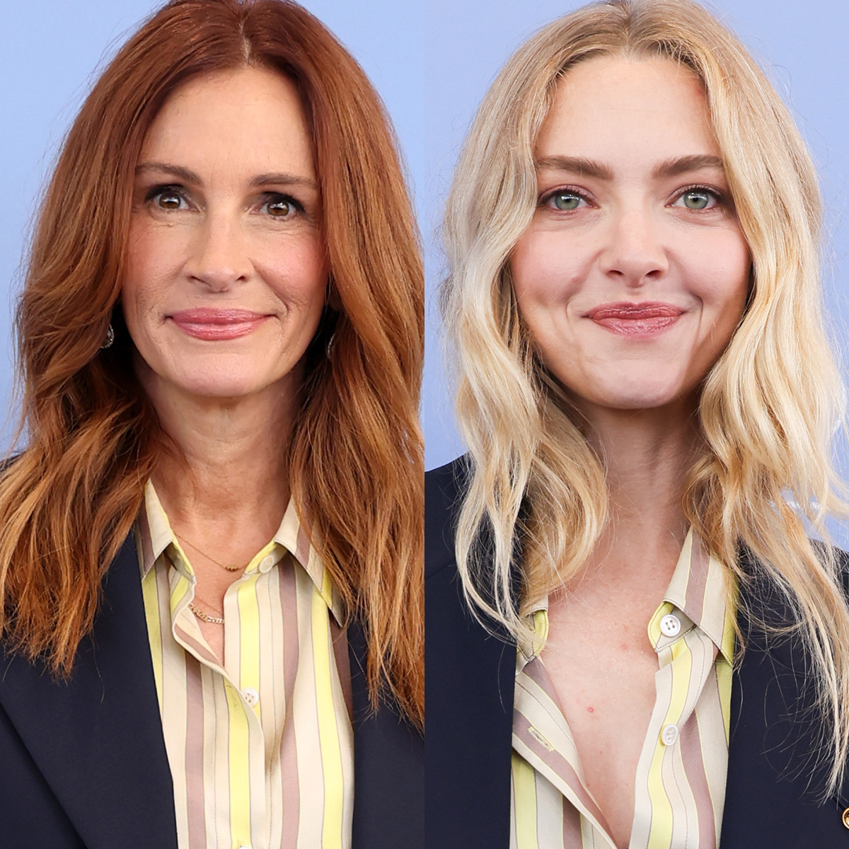 Amanda Seyfried, Julia Roberts Wear Same Outfit on Red Carpet