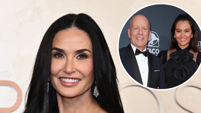 Demi Moore Praises Bruce Willis Wife Emma Amid His FTD Battle