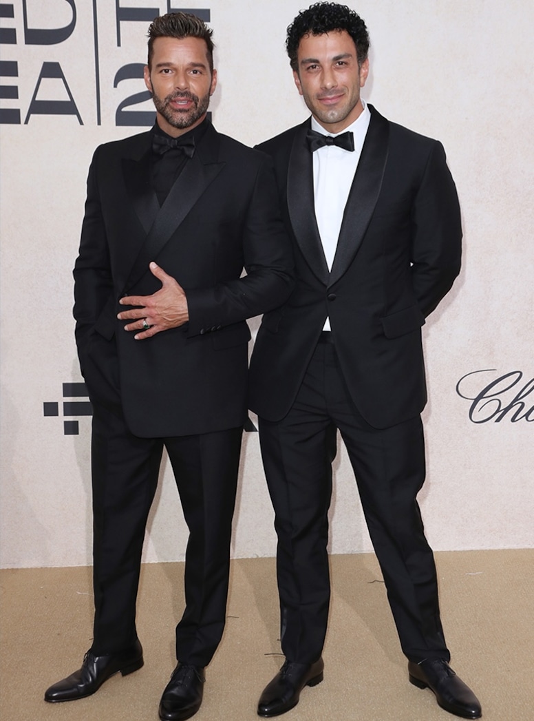 Ricky Martin and ex-husband Jwan Yosef.