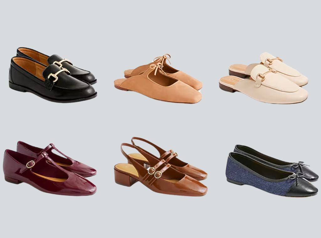 SHOP Fall Sneakers Finds: Loafers & Ballet Residences Over 50% Off at J.Crew Outlet main image