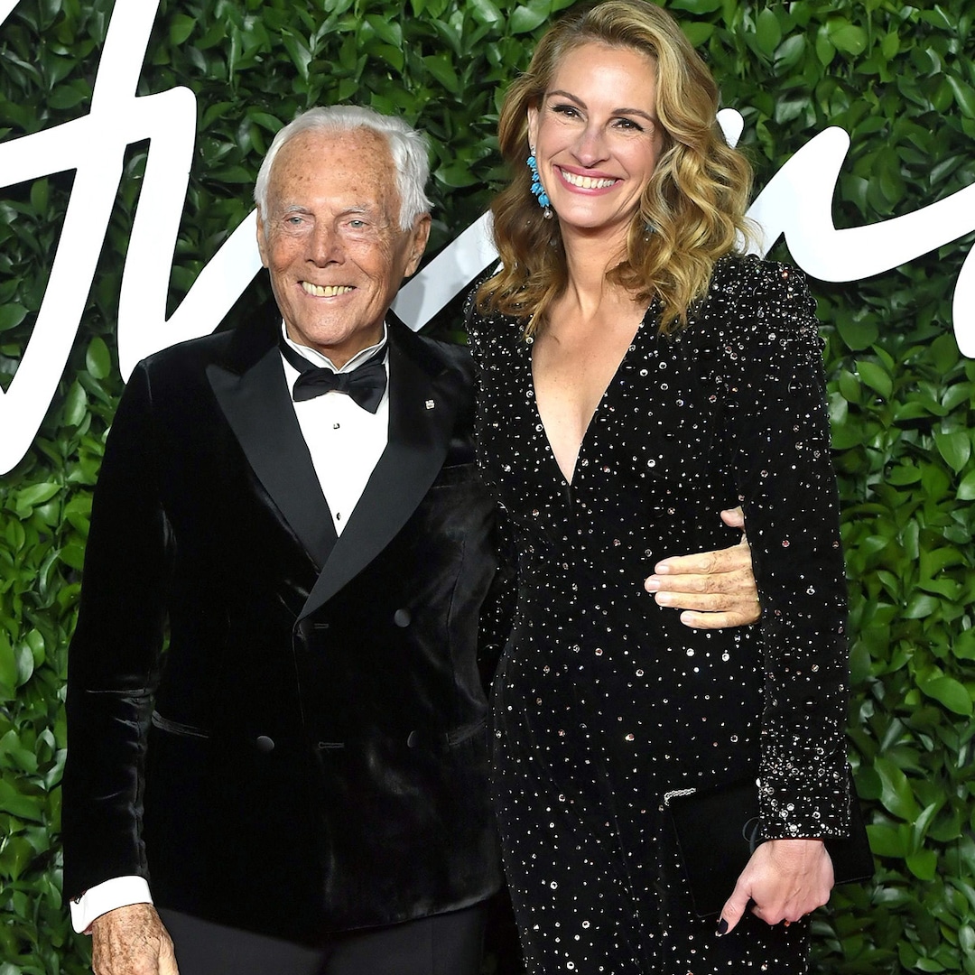 Julia Roberts, Victoria Beckham & More React to Giorgio Armani's Death