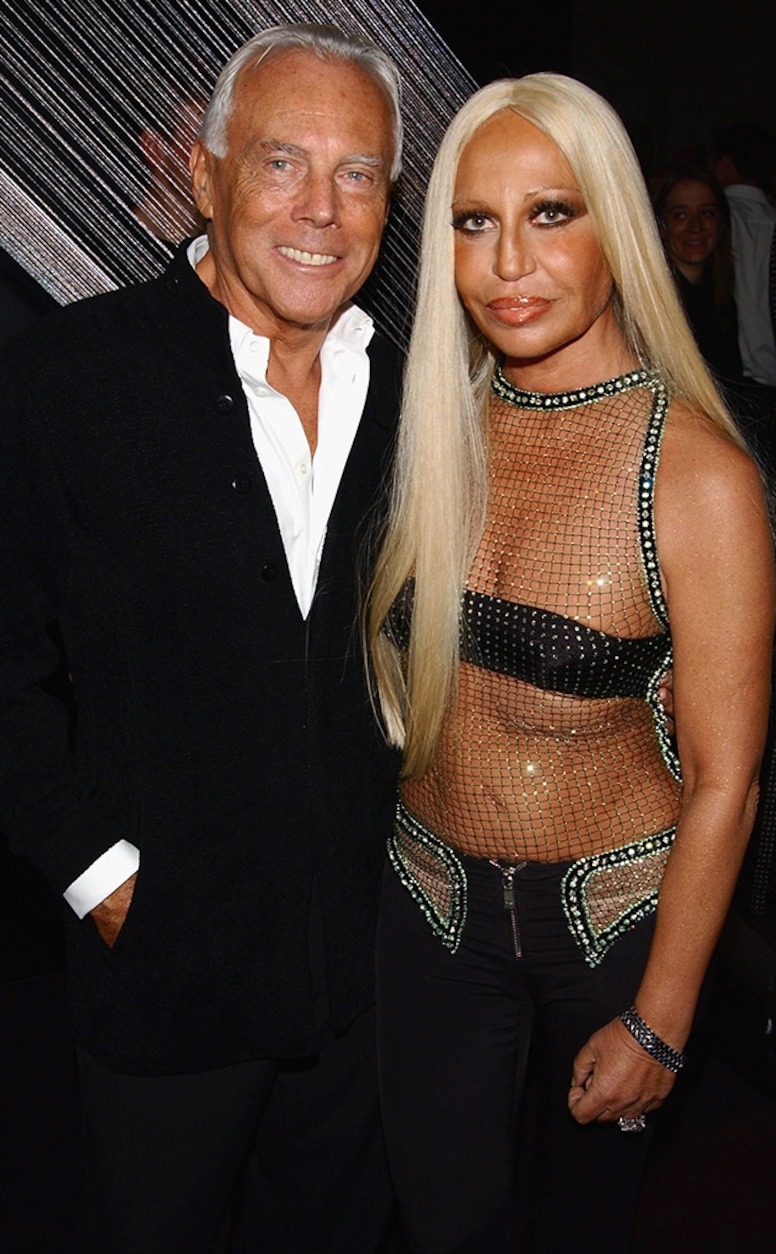 Giorgio Armani, Donatella Versace