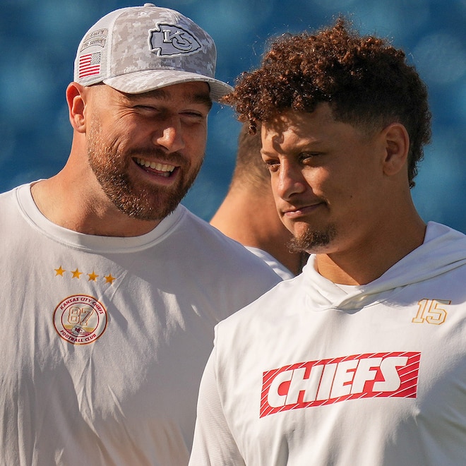 Travis Kelce, Patrick Mahomes