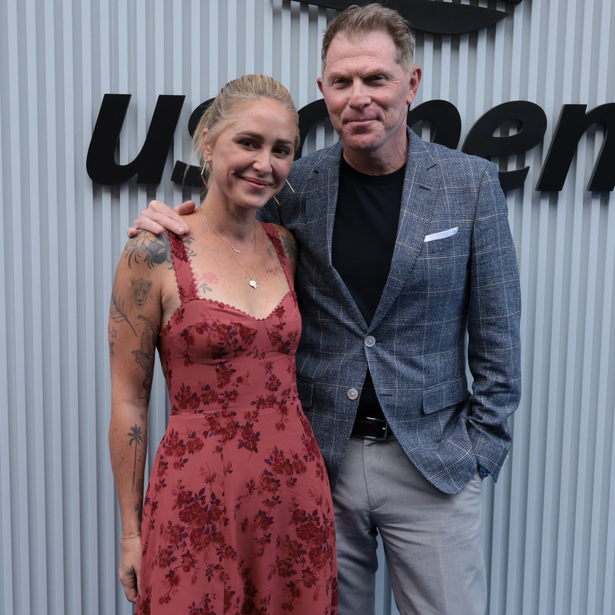 Bobby Flay and Top Chef's Brooke Williamson Pack on the PDA at US Open