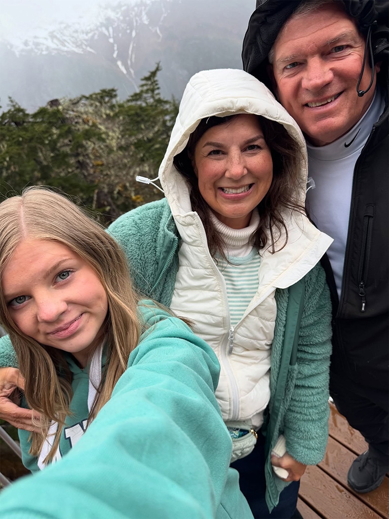 Callie Bates, Kelly Bates, and Gil Bates