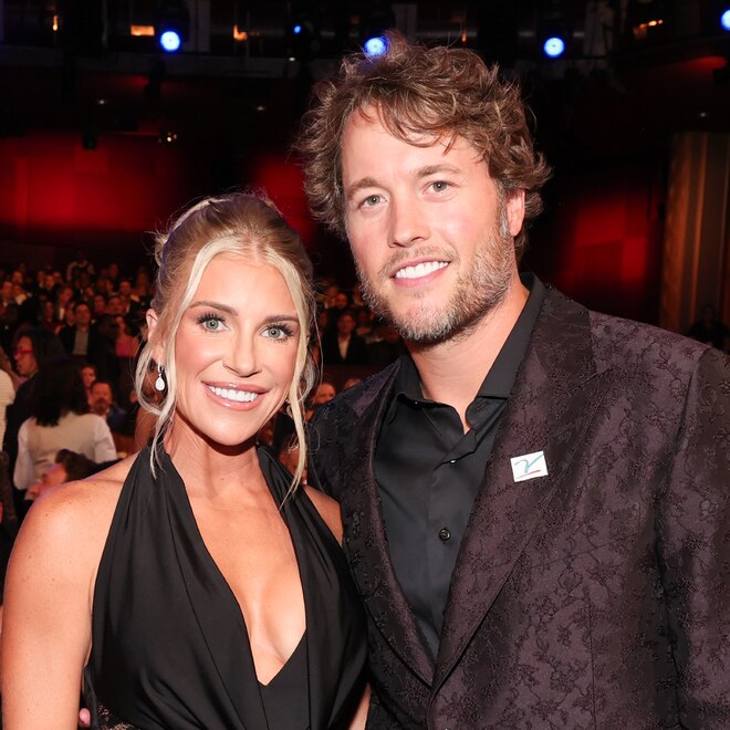 Kelly Stafford, Matthew Stafford at the 2025 ESPYs