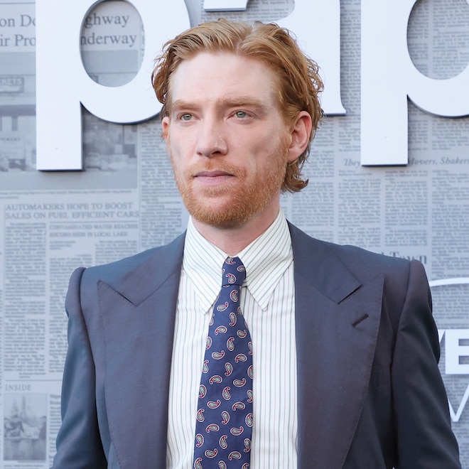 Domhnall Gleeson at The Paper premiere, 2025