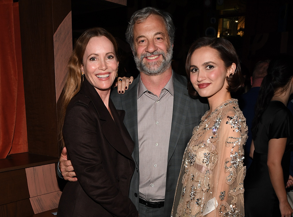 Leslie Mann, Judd Apatow, Maude Apatow
