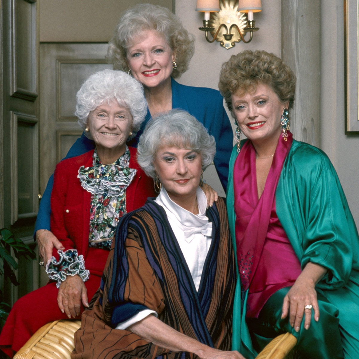 Golden Girls cast, Betty White, Estelle Getty, Rue McClanahan, Bea Arthur