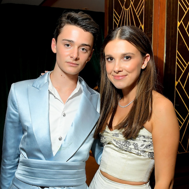 Noah Schnapp reacts to Millie Bobby Brown baby