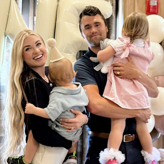 Charlie Kirk Family Photos, Erika Frantzve