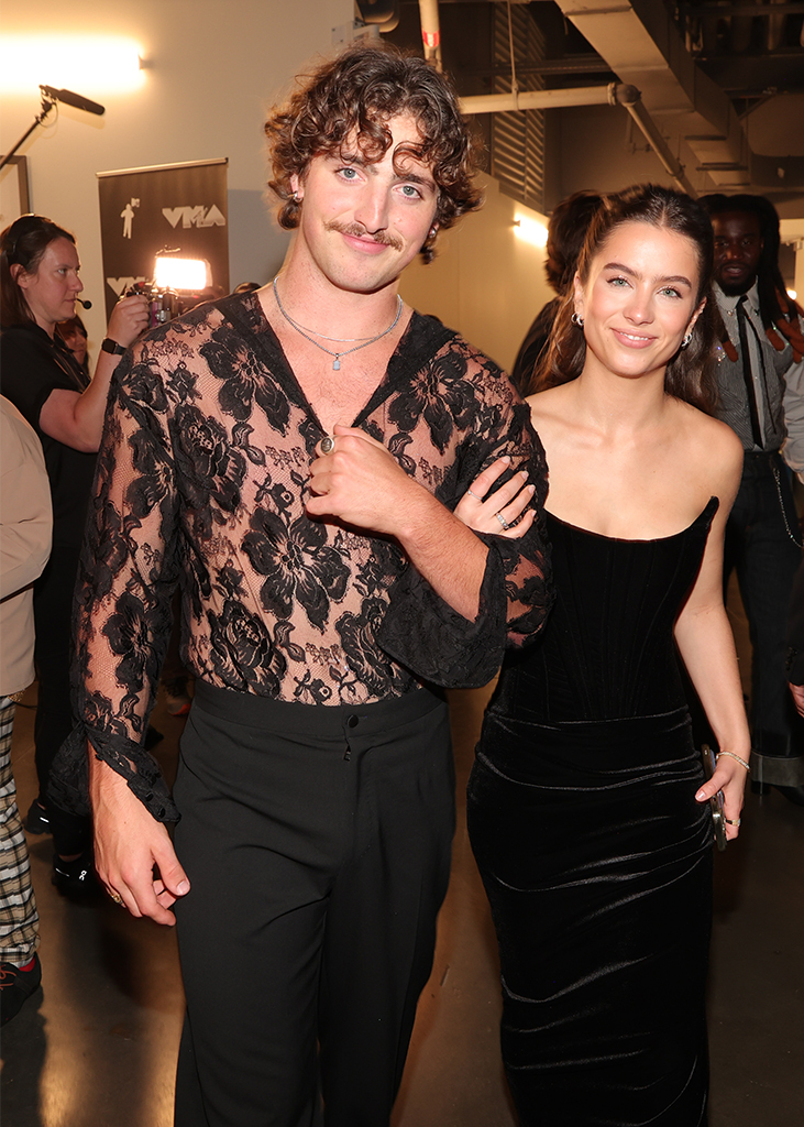 Benson Boone, Maggie Thurmon at MTV Video Music Awards 2024 
