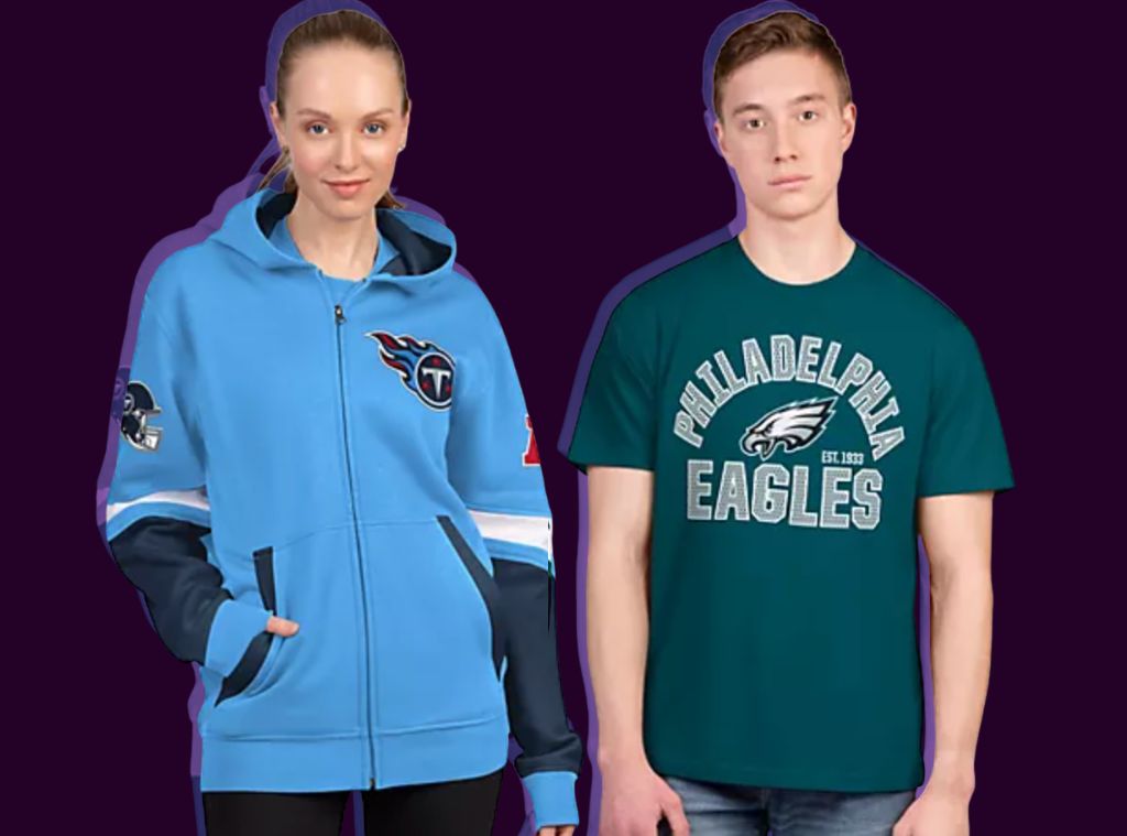  Get an Official NFL Tee & Hoodie Combo