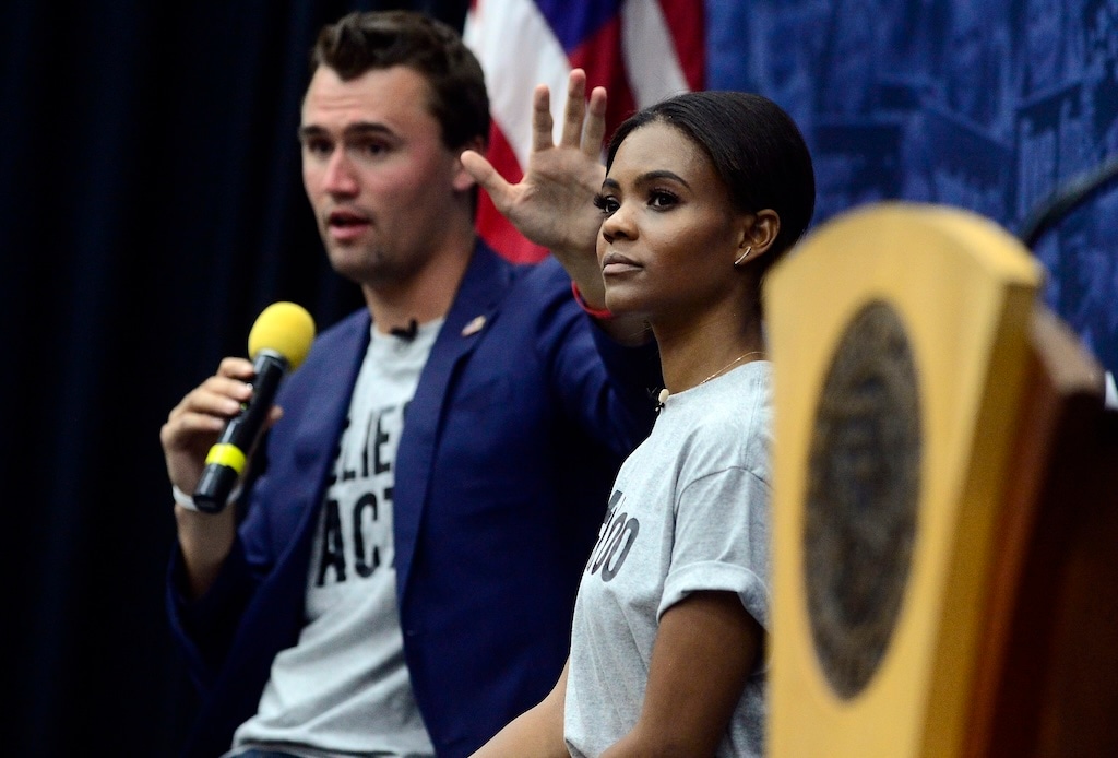Charlie Kirk and Candace Owens of Turning Point USA
