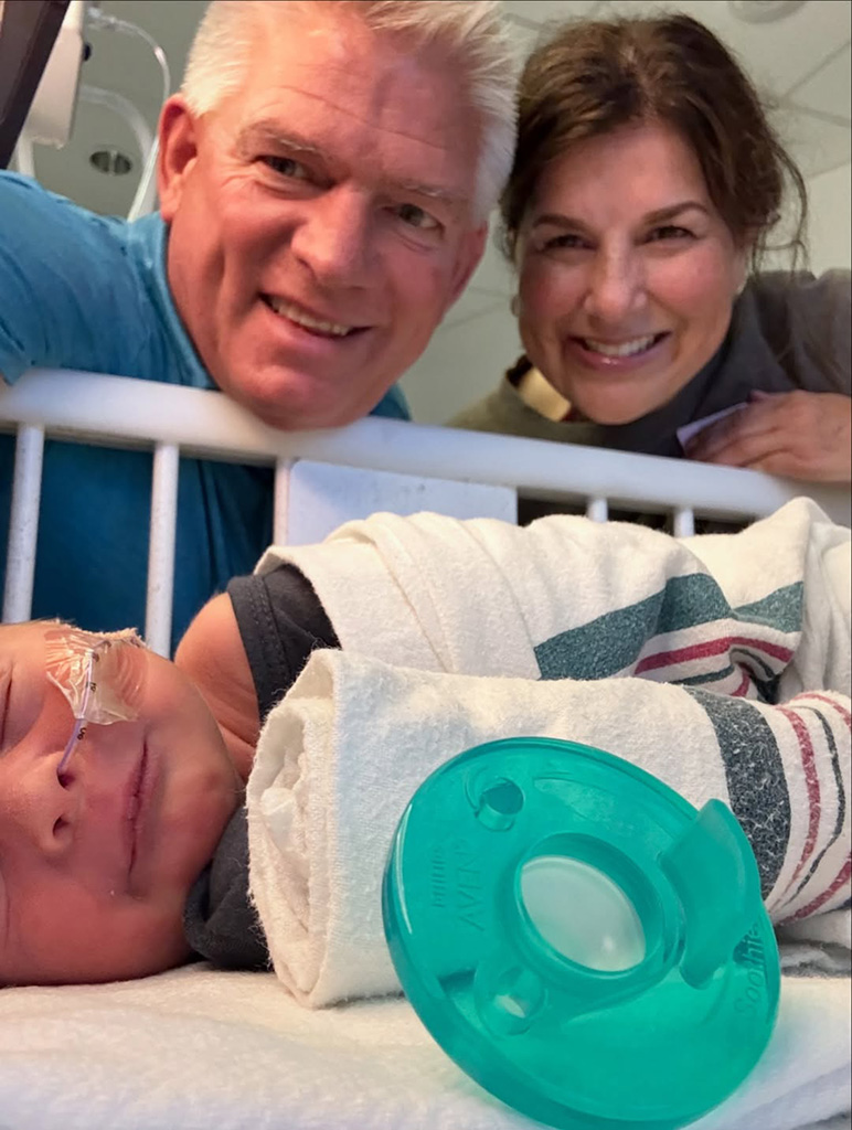 Kelly Bates, Gil Bates, Erin Bates son Henry Paine