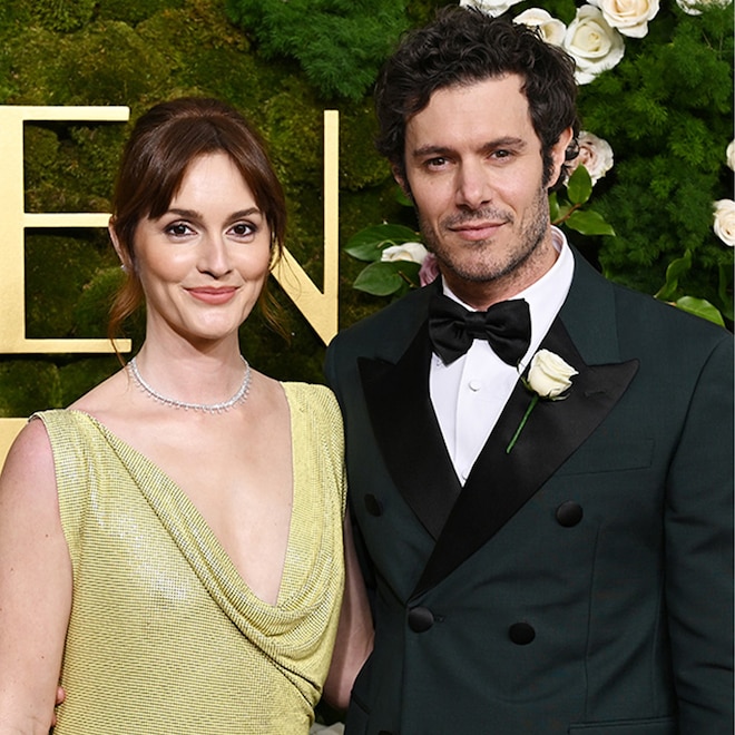 Leighton Meester, Adam Brody Golden Globes 2025