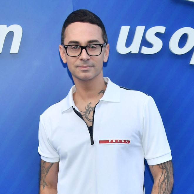 Christian Siriano attends the 2025 US Open tennis tournament.