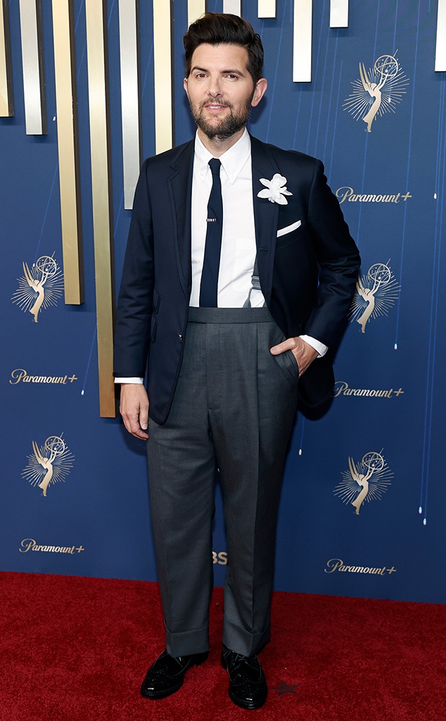 Adam Scott Arrives at Emmys 2025