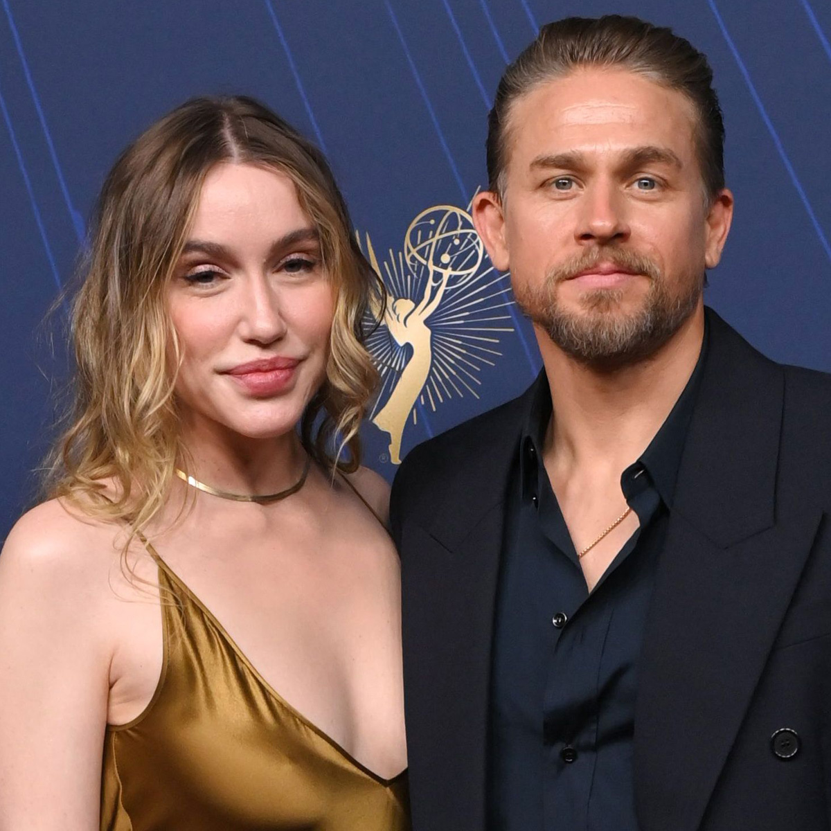 Charlie Hunnam, Morgana McNelis Enjoy Rare Date at Emmys 2025