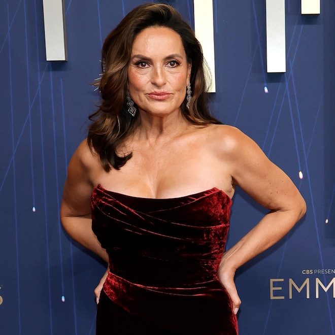 Mariska Hargitay attends the 2025 Emmy Awards