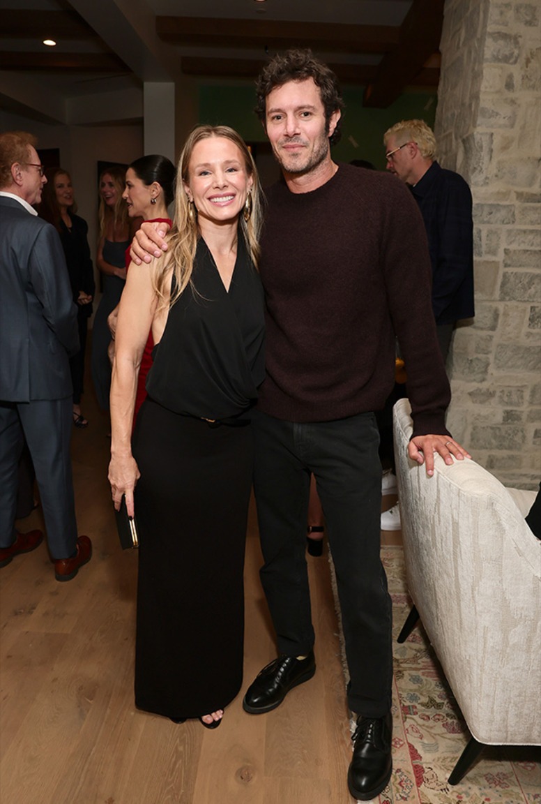 Kristen Bell, Adam Brody attend Netflix's 2025 Emmy's Toast at Private Residence
