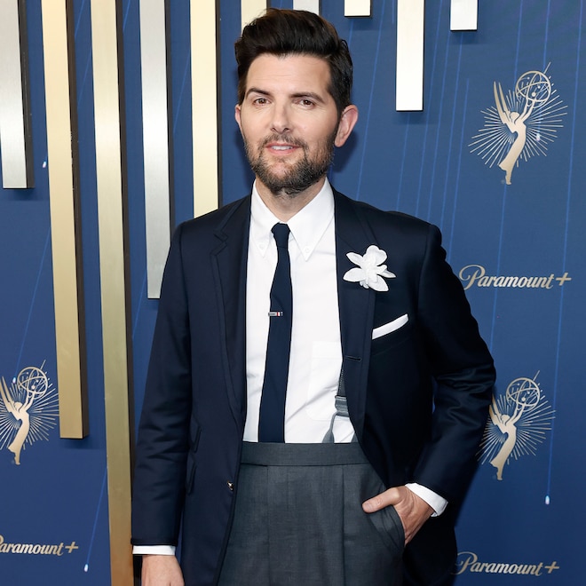 Adam Scott Arrives at Emmys 2025