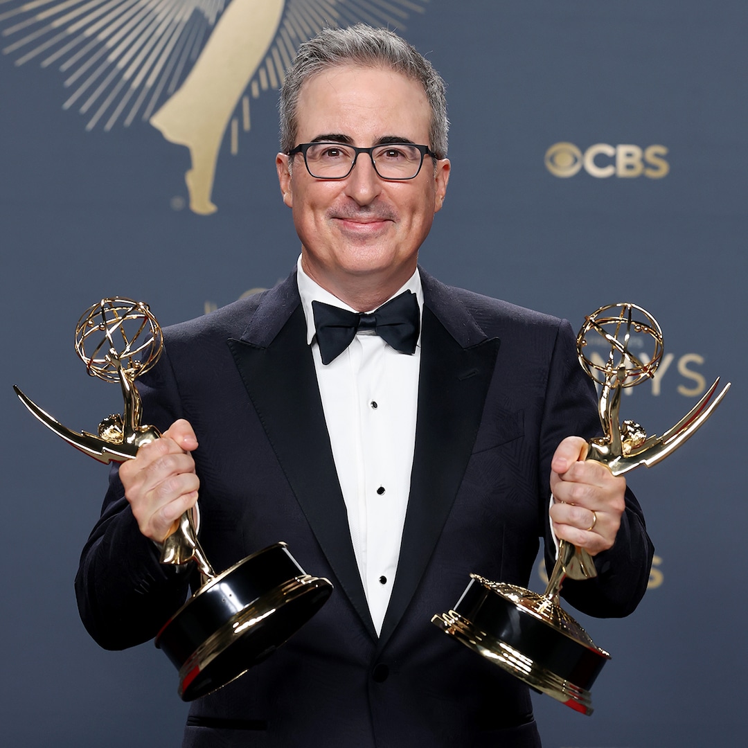 What John Oliver Said That Got Bleeped During Emmys Acceptance Speech