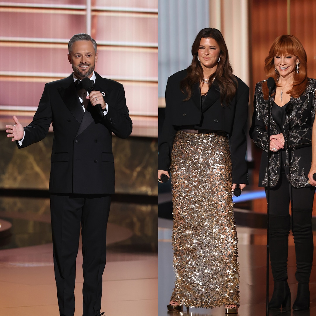 Nate Bargatze Flubs Karen Fairchild's Name During Emmys 2025
             ...