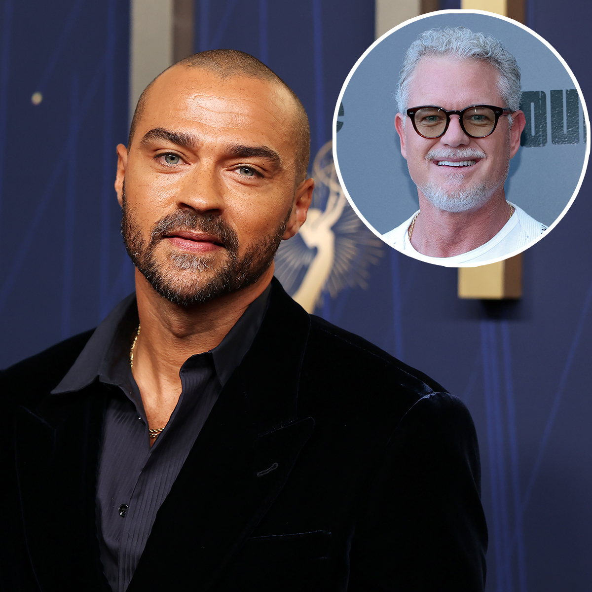 Jesse Williams Details Bond With "Brother" Eric Dane at Emmys 2025