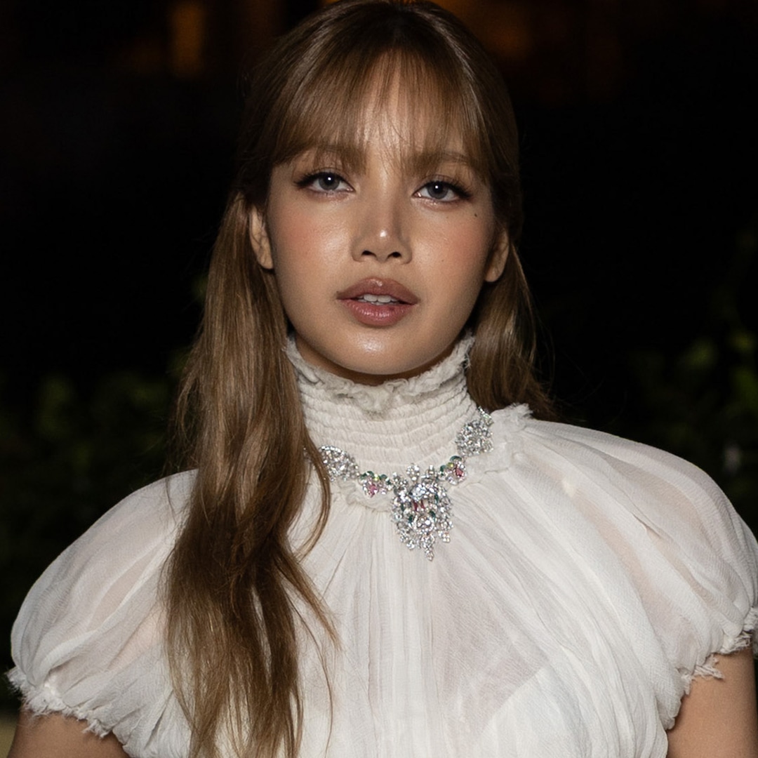 BLACKPINK's Lisa Wears Corset Dress at…