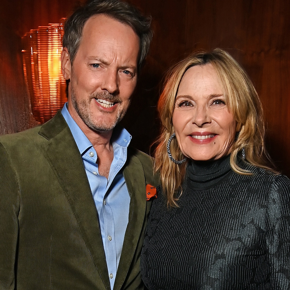 Russell Thomas and Kim Cattrall