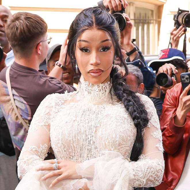 Cardi B at Paris Fashion Week, 2025