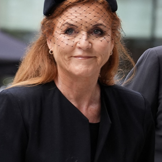 Prince Andrew and Sarah Ferguson at Duchess of Kent's Funeral, 2025