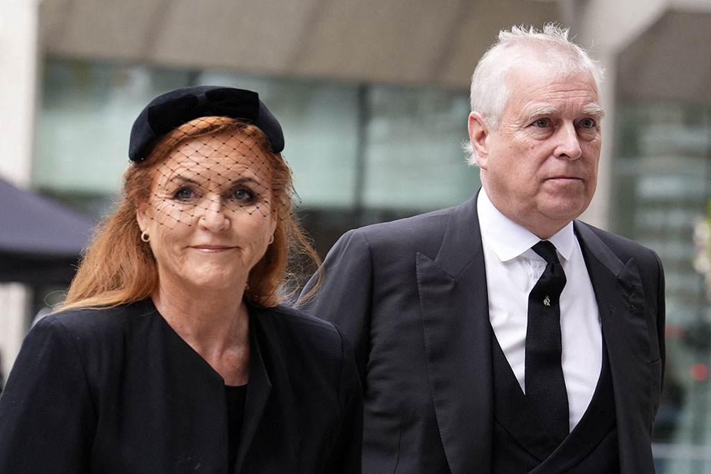 Prince Andrew Makes Rare Appearance With Ex Sarah Ferguson at Duchess of  Kent’s Funeral
