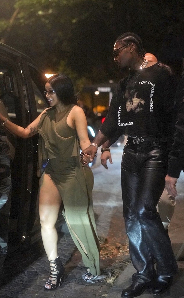 Cardi B and Stefon Diggs in Paris, June 24 2025