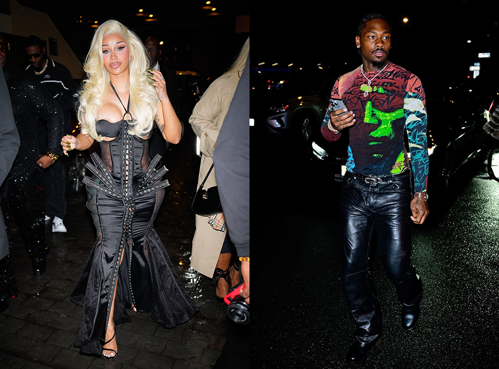 Cardi B and Stefon Diggs at Met Gala after-party, May 6 2025