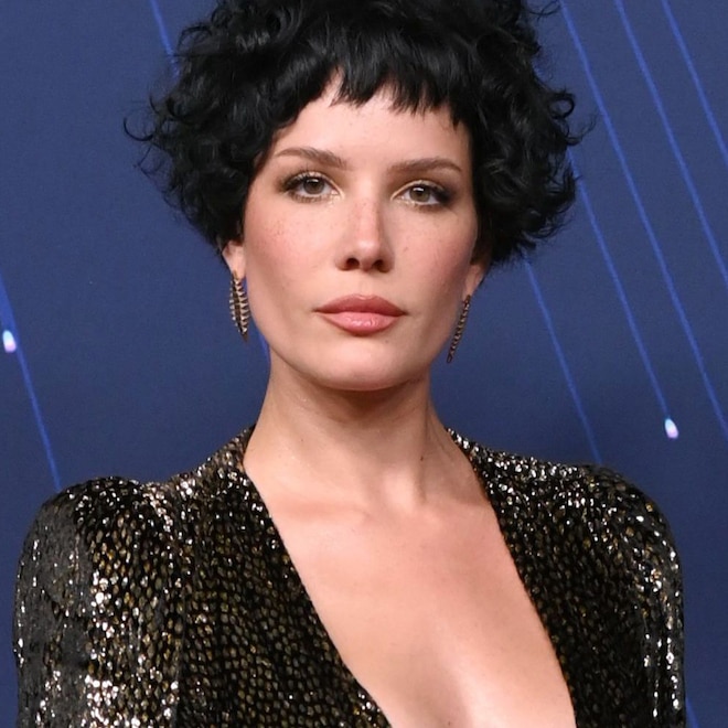 Halsey at the Emmys 2025 red carpet