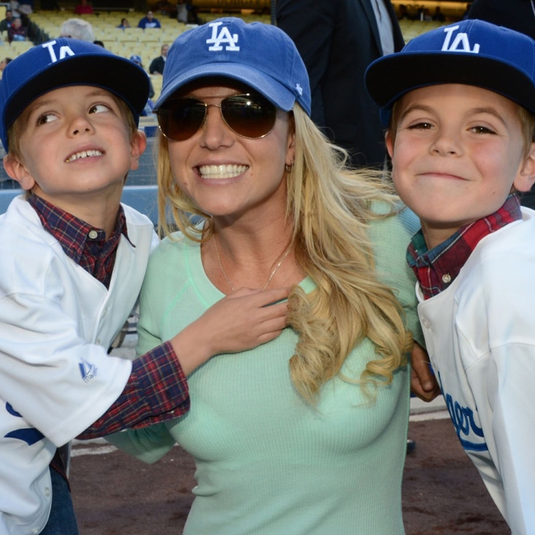 See Britney Spears' Sons in Rare Pic With Jamie Lynn Spears' Daughter