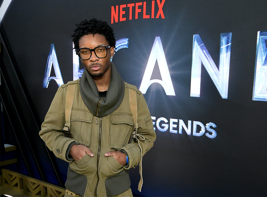 d4vd attends the Netflix Arcane LA Premiere
