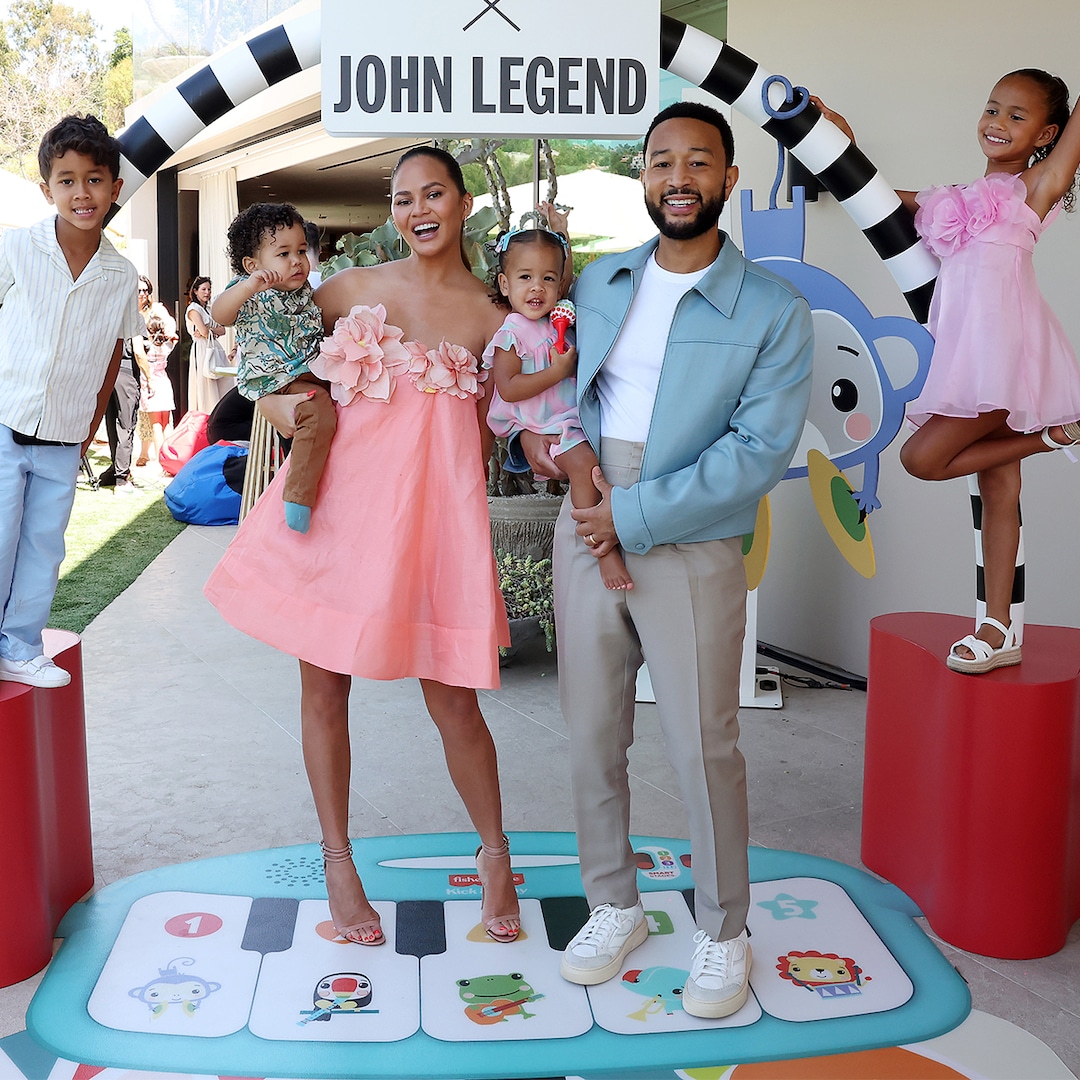 John Legend Details Beautiful "Chaos" of Family Life With His 4 Kids