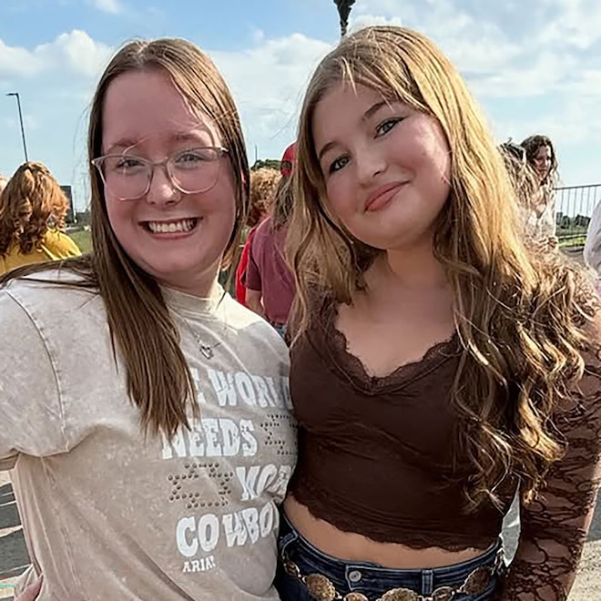 Gary Shirley and Amber Portwood's daughter Leah Shirley with Kristina Shirley's daughter Karly Anderson, Instagram, 2025