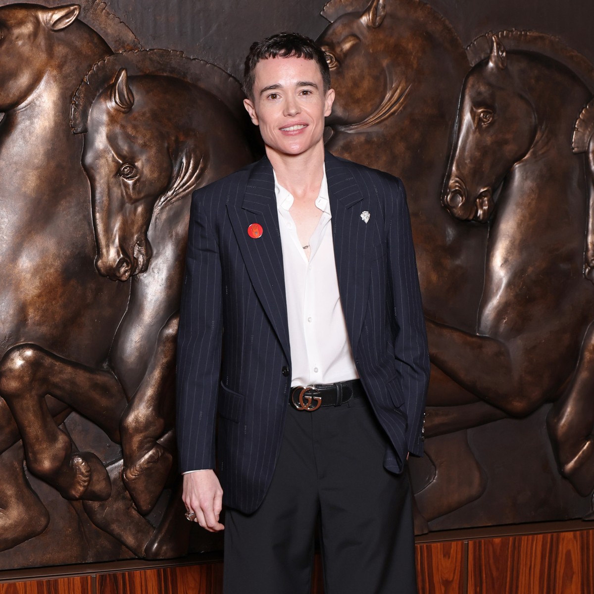 Elliot Page, Overcompensating's Julia Shiplett Make Red Carpet Debut