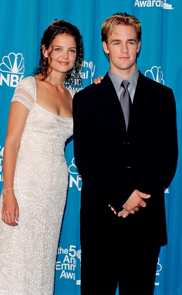 James Van Der Beek, Katie Holmes, 1998 Emmy Awards
