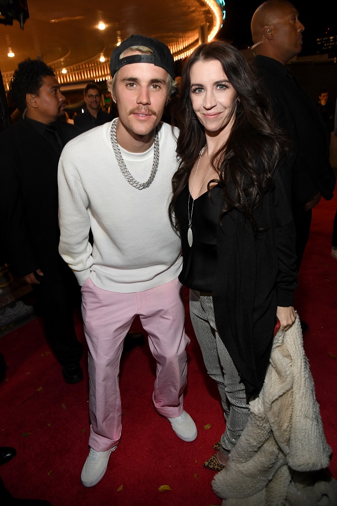 Justin Bieber and Mom Pattie Mallette