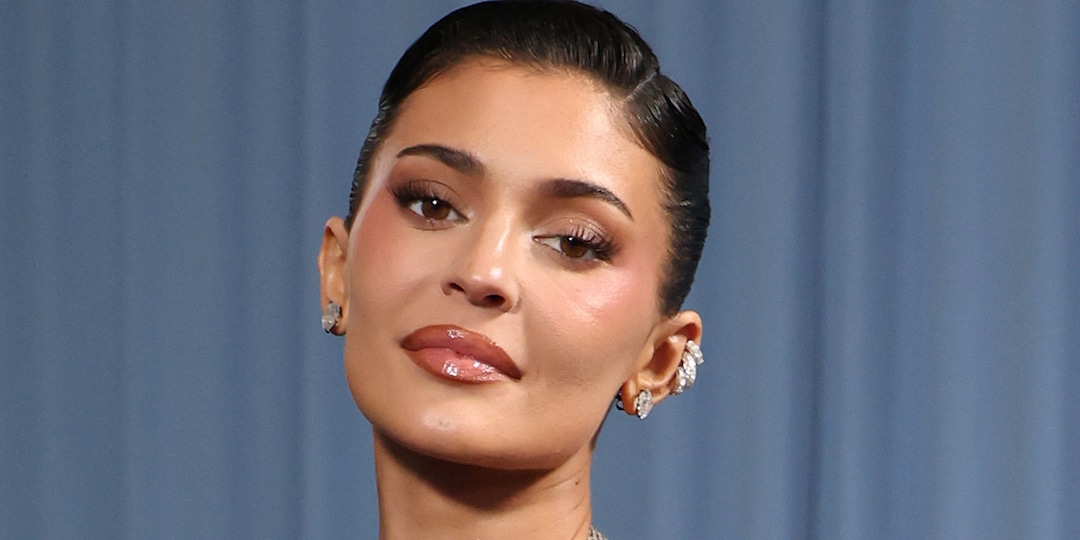 Kylie Jenner Shares Photos of Christmas Wrapping Paper Complete With Kids Stormi and Aire's Faces