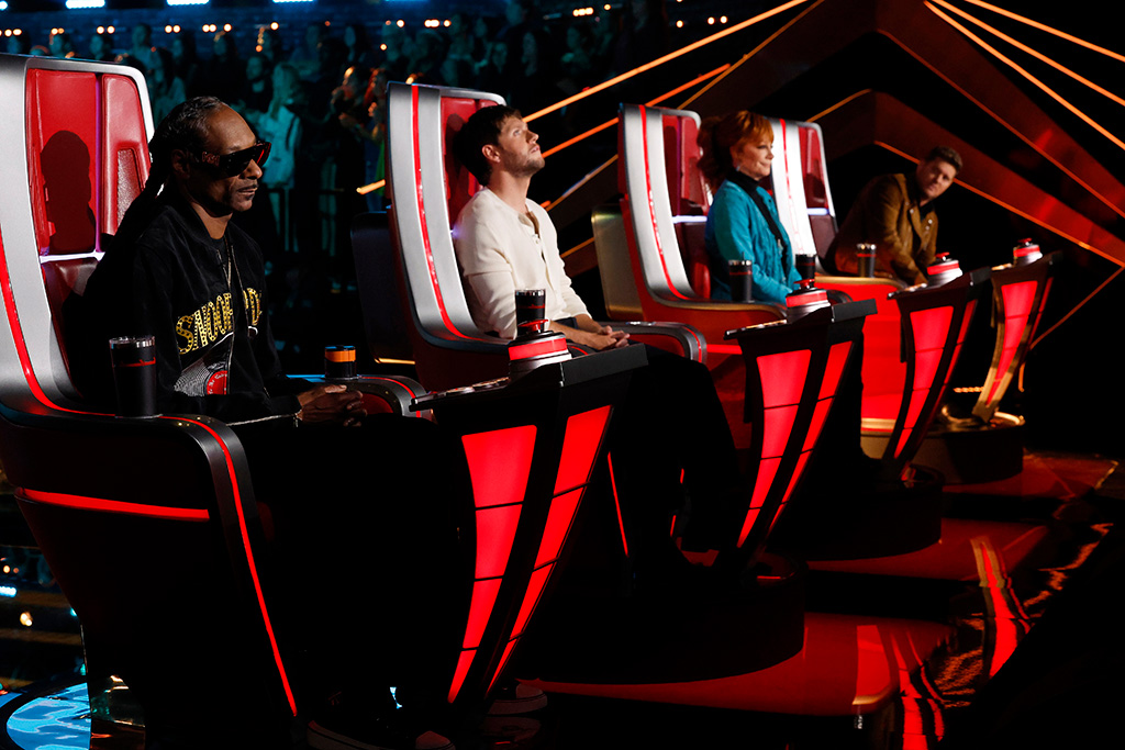 The Voice, season 28, Snoop Dogg, Niall Horan, Reba McEntire, Michael Buble