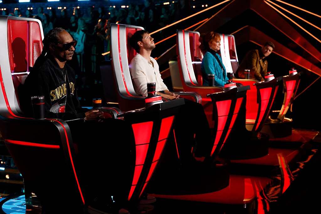 The Voice, season 28, Snoop Dogg, Niall Horan, Reba McEntire, Michael Buble