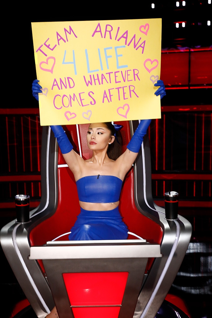 The Voice secrets, Ariana Grande